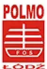Logo Polmo - czerwony znak firmowy z charakterystycznymi liniami